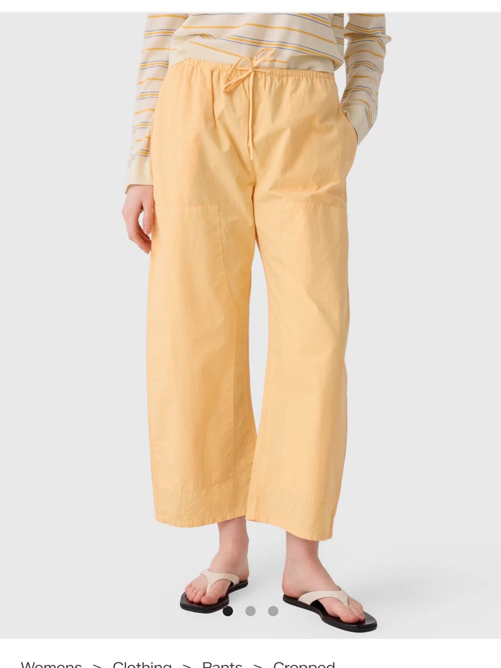 NWT LESET Kyoto carpenter pant Size Medium in Zest